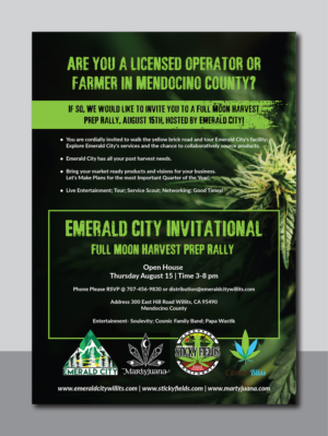 Flyer Design by Deziners Zone for Mendocino Conscious Endeavors  | Design: #22184238