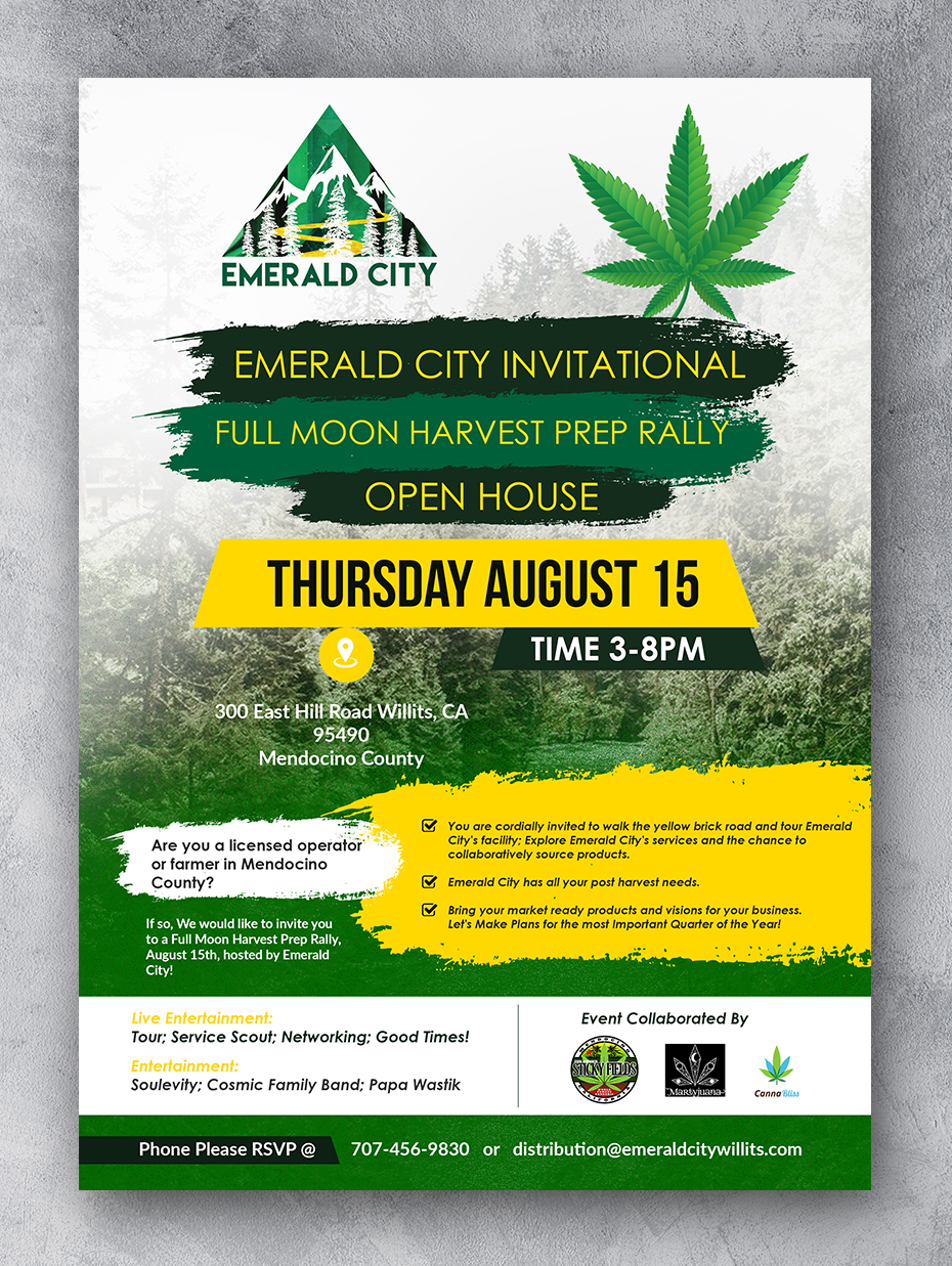 Flyer Design by innovative earth for Mendocino Conscious Endeavors  | Design #22183647