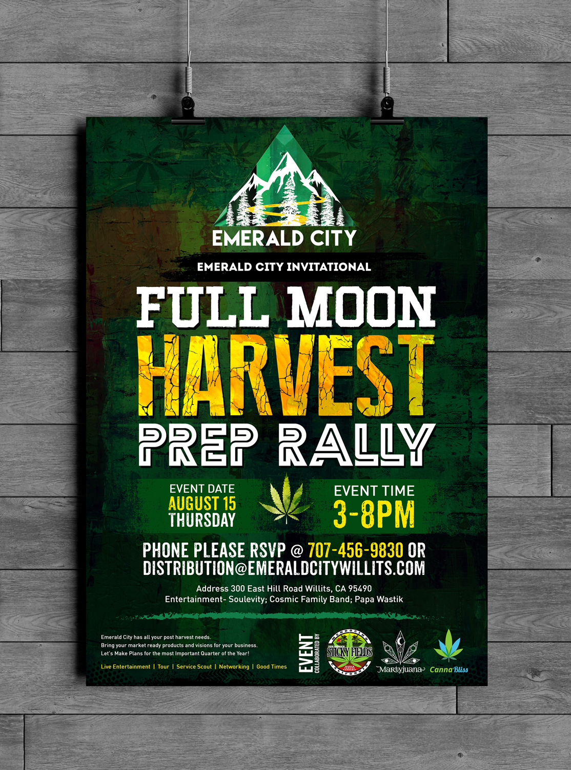 Flyer Design by SAI DESIGNS for Mendocino Conscious Endeavors  | Design #22185864