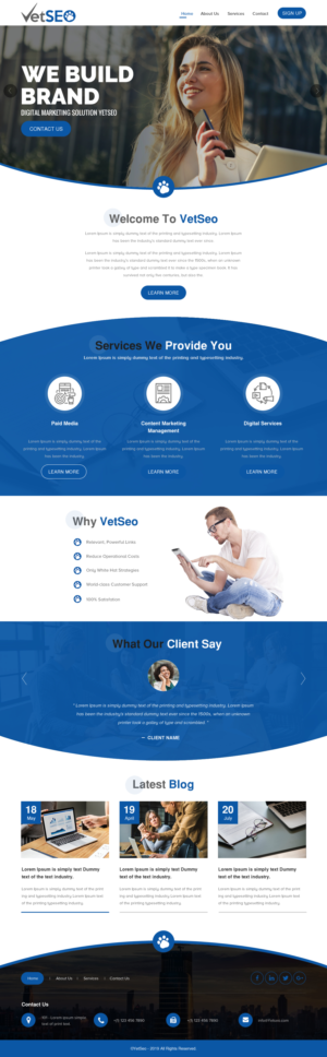 Wordpress Design by rightway