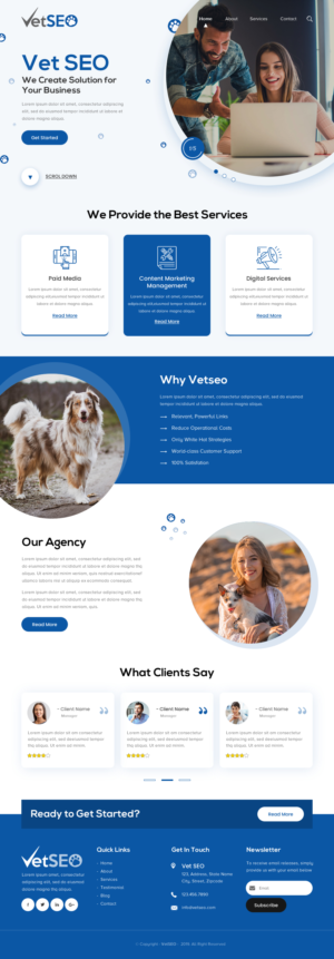 WordPress-Design von rightway für dieses Projekt | Design: #22200543
