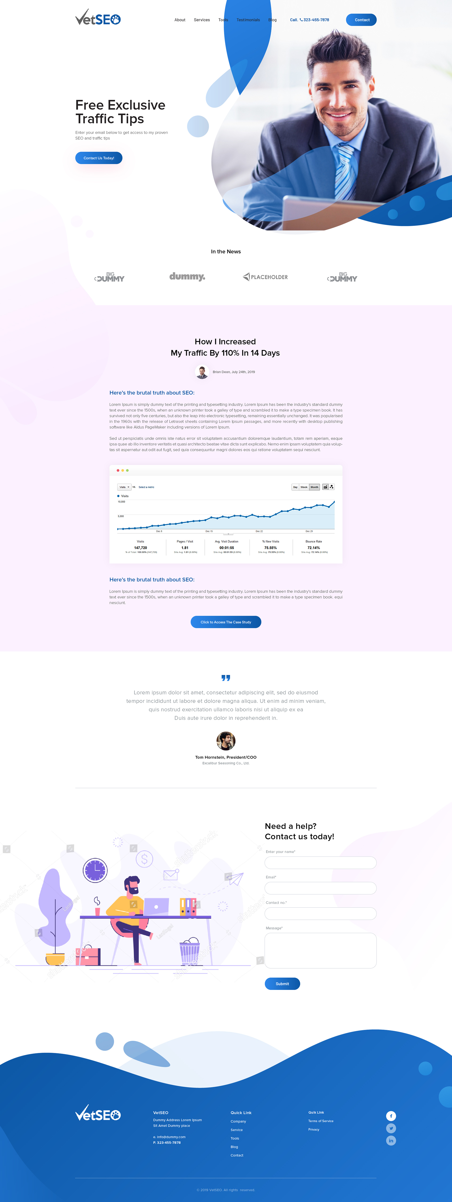 Wordpress Design by Ved Web Services for this project | Design #22217111