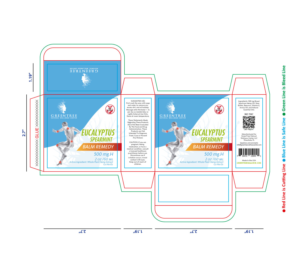 CBD Balm Remedy Label and Box | Packaging Design by Soluciones Creativas