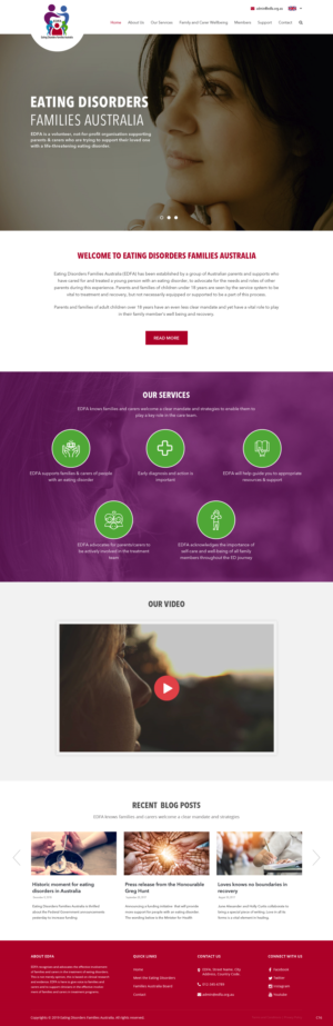 Diseño Wordpress por pb para EDFA | Diseño: #22199839