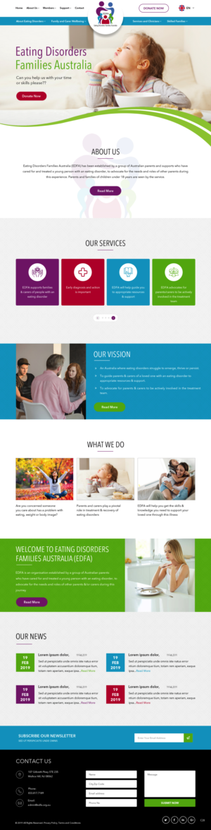 Diseño Wordpress por pb para EDFA | Diseño: #22199844