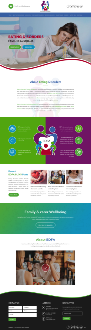 Diseño Wordpress por pb para EDFA | Diseño: #22199849