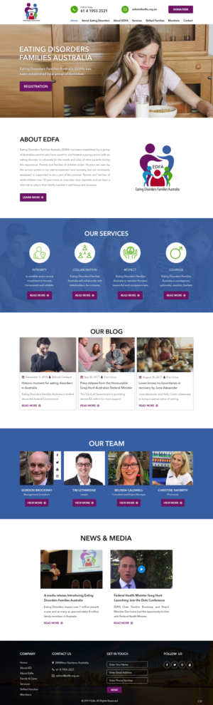 Diseño Wordpress por pb para EDFA | Diseño: #22199904