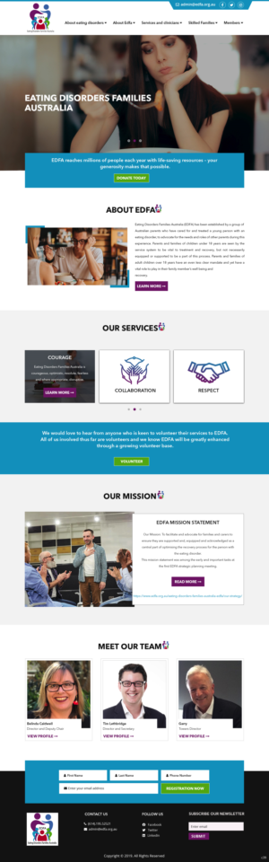 Diseño Wordpress por pb para EDFA | Diseño: #22199905