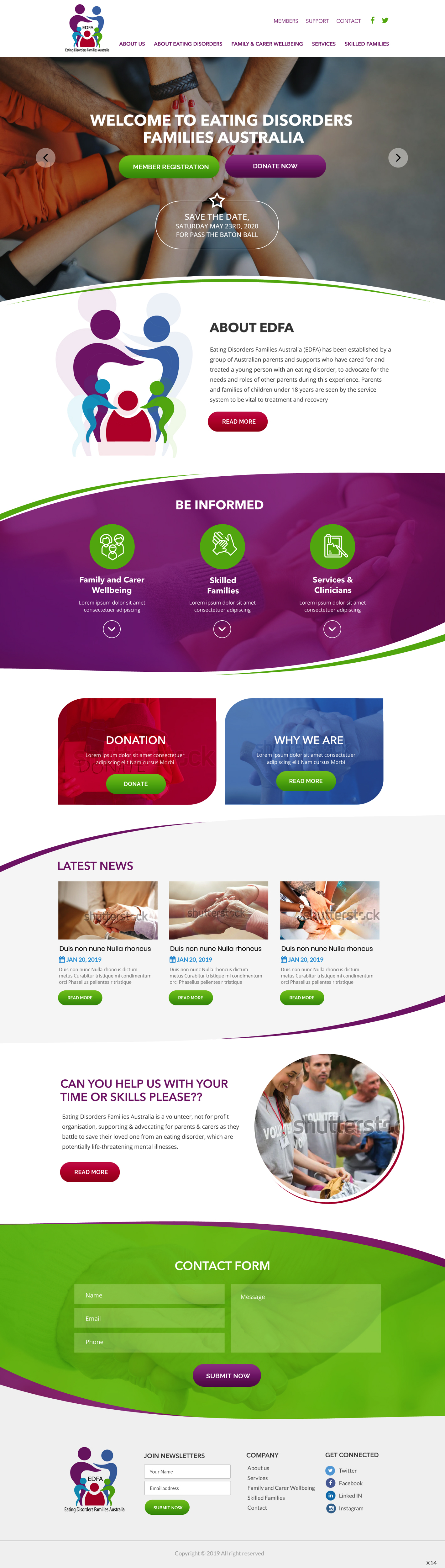 Design Wordpress par pb pour EDFA | Design #22333827