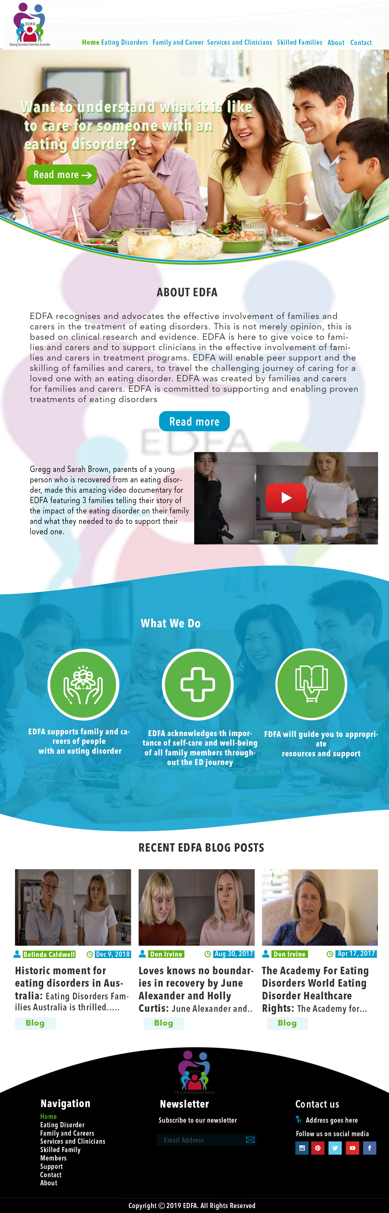 Wordpress Design by Lance VD for EDFA | Design #22190998