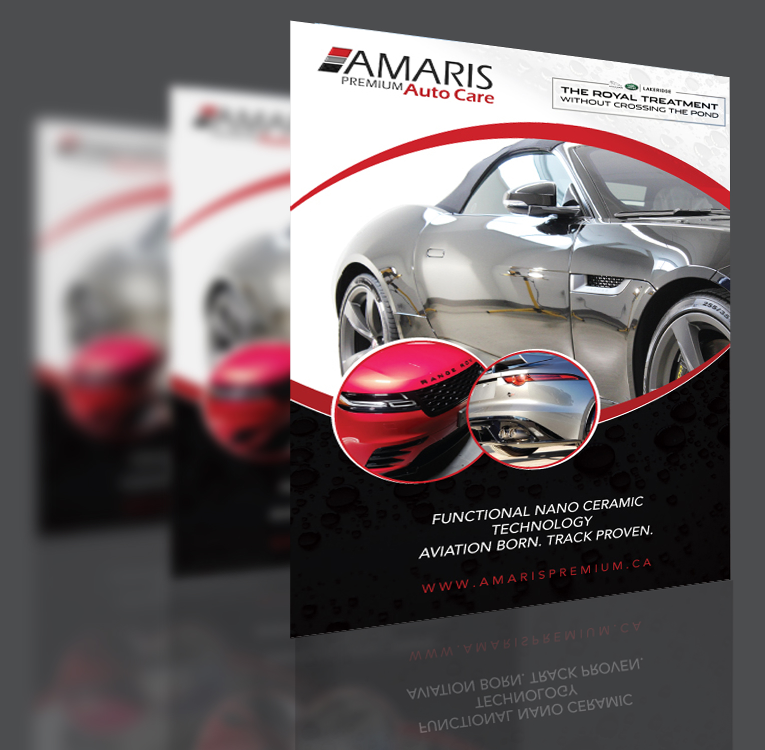Flyer Design by nyky for Amaris Premium Auto Care | Design #22228734