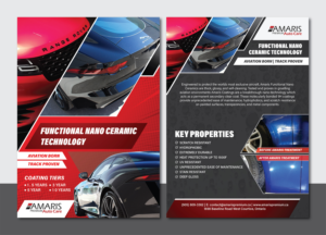 Flyer Design by Deziners Zone for Amaris Premium Auto Care | Design: #22207724