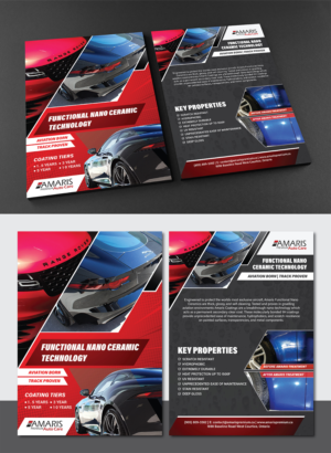 Flyer Design by Deziners Zone for Amaris Premium Auto Care | Design: #22207726