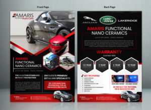 Flyer Design by SAI DESIGNS for Amaris Premium Auto Care | Design: #22298299