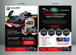 Flyer Design by SAI DESIGNS for Amaris Premium Auto Care | Design: #22562159