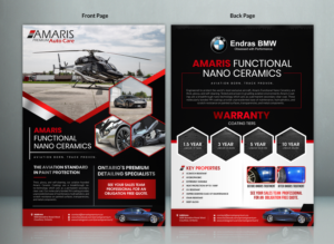 Flyer Design by SAI DESIGNS for Amaris Premium Auto Care | Design: #22592032