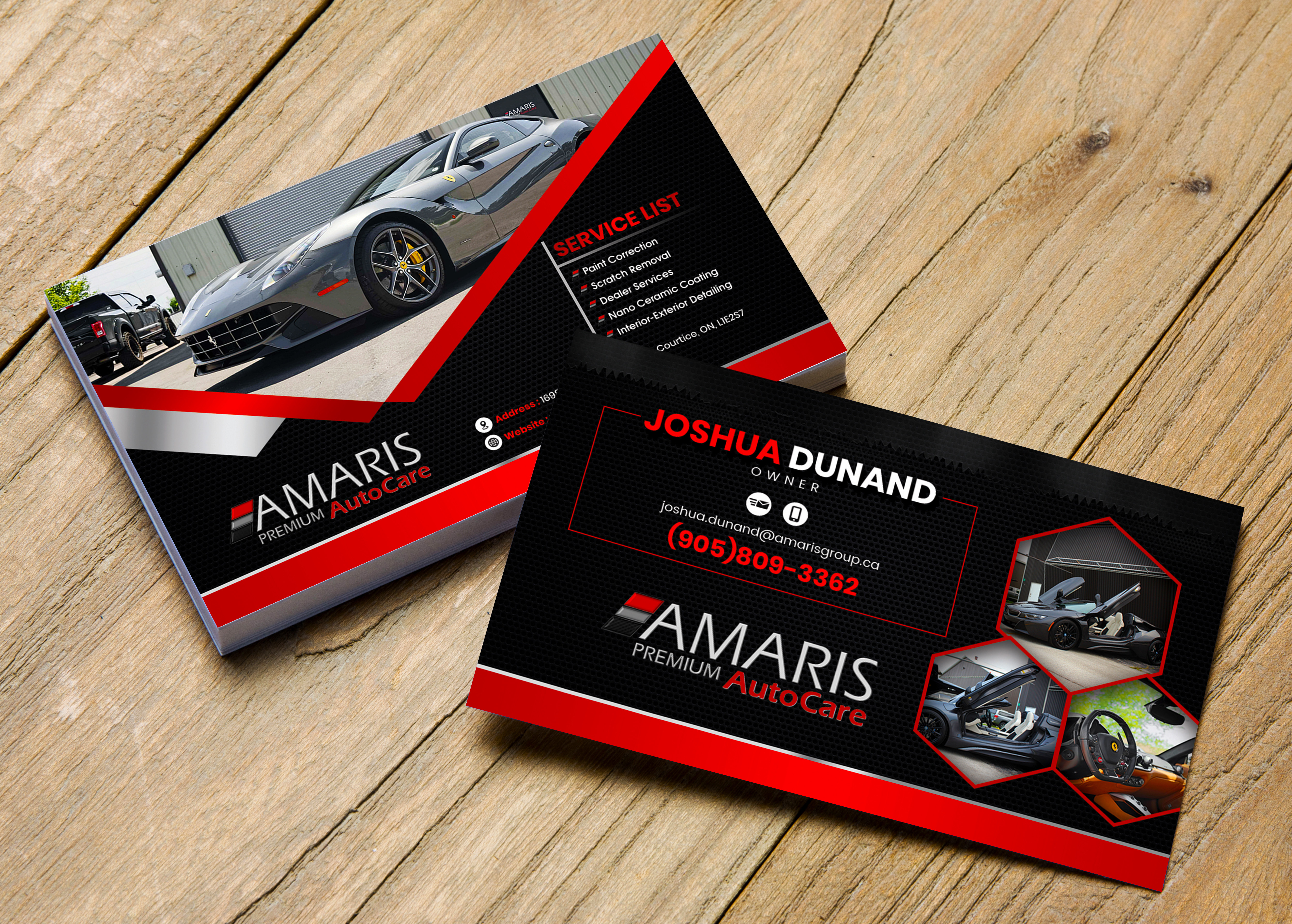 Flyer-Design von SAI DESIGNS für Amaris Premium Auto Care | Design #22707394