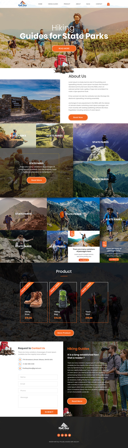Wix Design by AbhishekRoyBunty for this project | Design #22207854