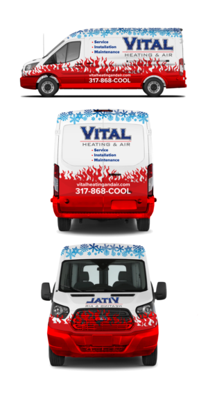 Needs Vehicle wrap ideas. Creating a branding look for future marketing | Graphic Design by Al Pech