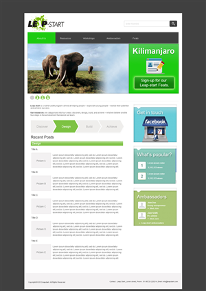 Web Design by Jagannath for this project | Design: #704548