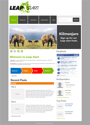 Web Design by Jagannath for this project | Design: #708520