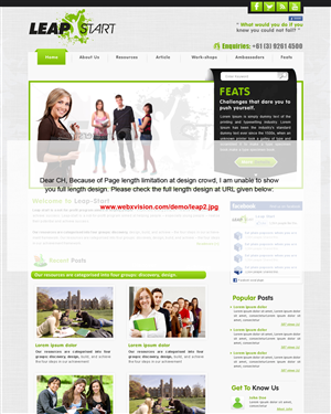 Web Design by webxvision for this project | Design #718164