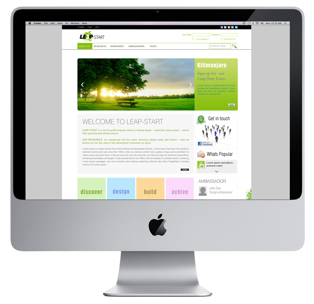 Web Design by Biswajit for this project | Design #700651