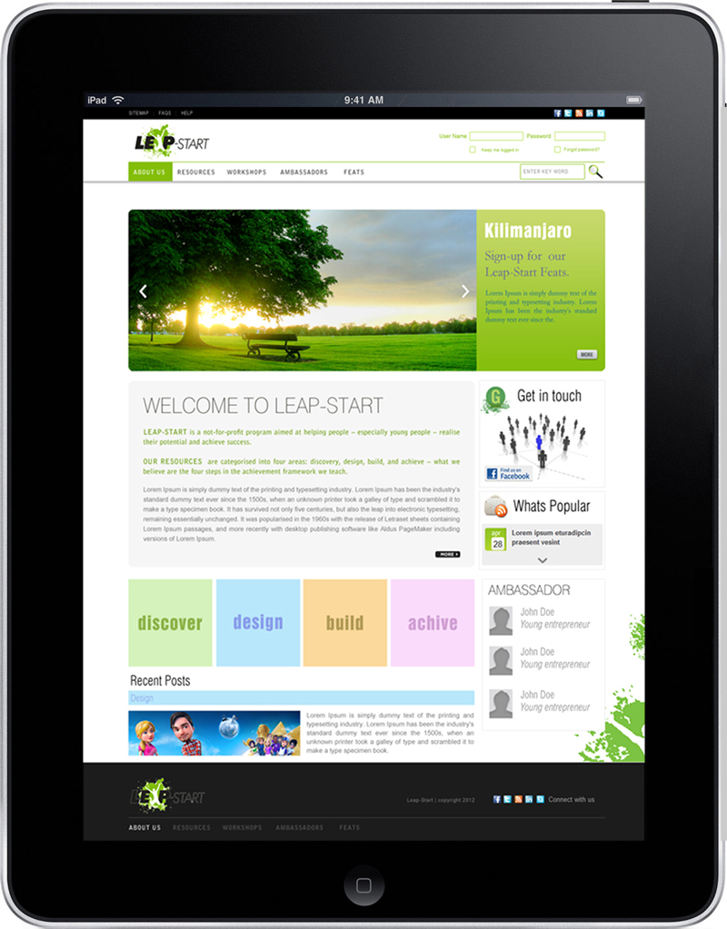 Web Design by Biswajit for this project | Design #700652