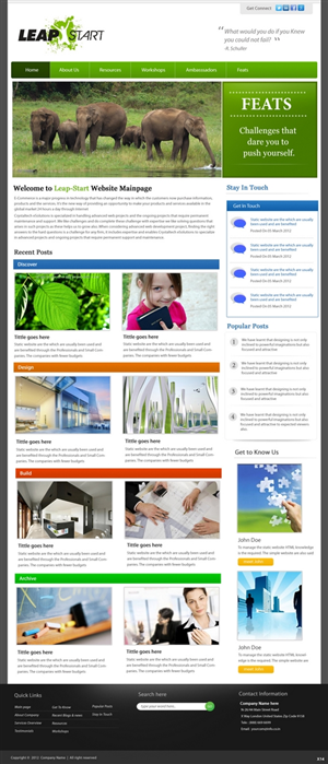 Web Design by pb for this project | Design: #722202
