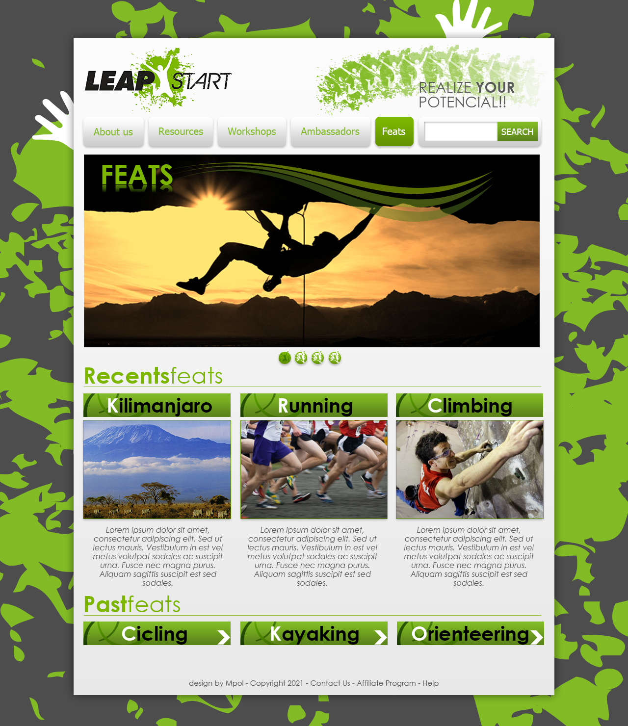 Web Design by manuelpolaina for this project | Design #704782