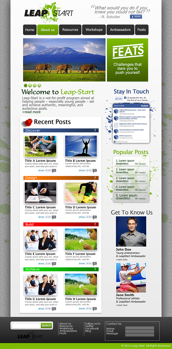 Web Design by manuelpolaina for this project | Design #721067