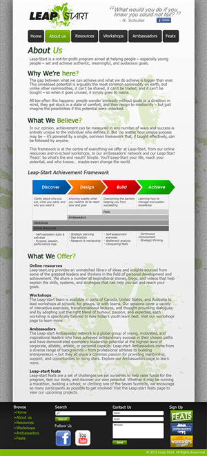 Web Design by manuelpolaina for this project | Design: #728829