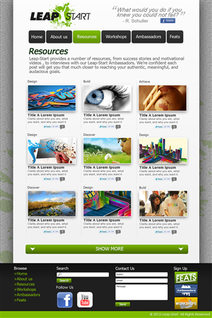 Web Design by manuelpolaina for this project | Design: #730141