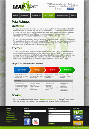 Web Design by manuelpolaina for this project | Design: #730205