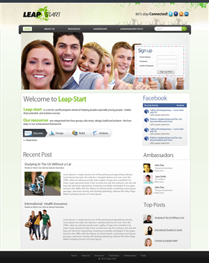 Web Design by OM for this project | Design: #714248