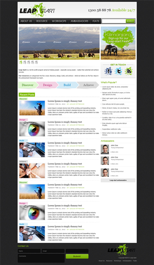 Web Design by ShreejiAkshar for this project | Design: #711013