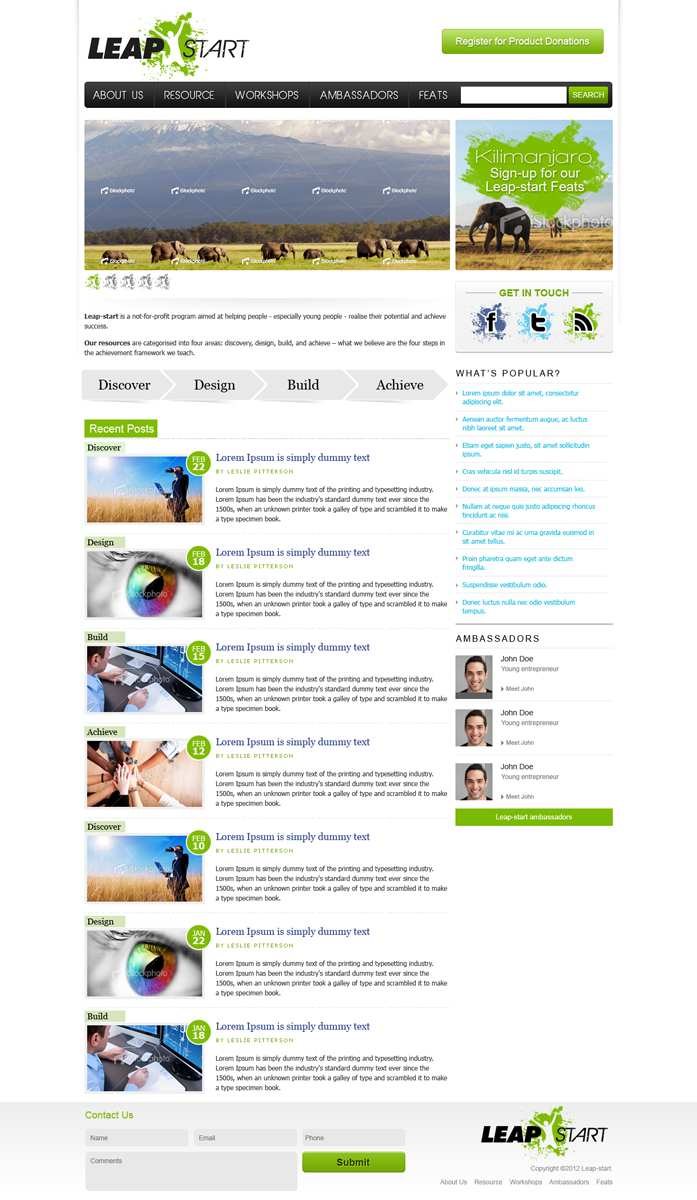 Web-Design von ShreejiAkshar für dieses Projekt | Design #711079