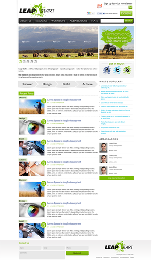 Web Design by ShreejiAkshar for this project | Design: #711115