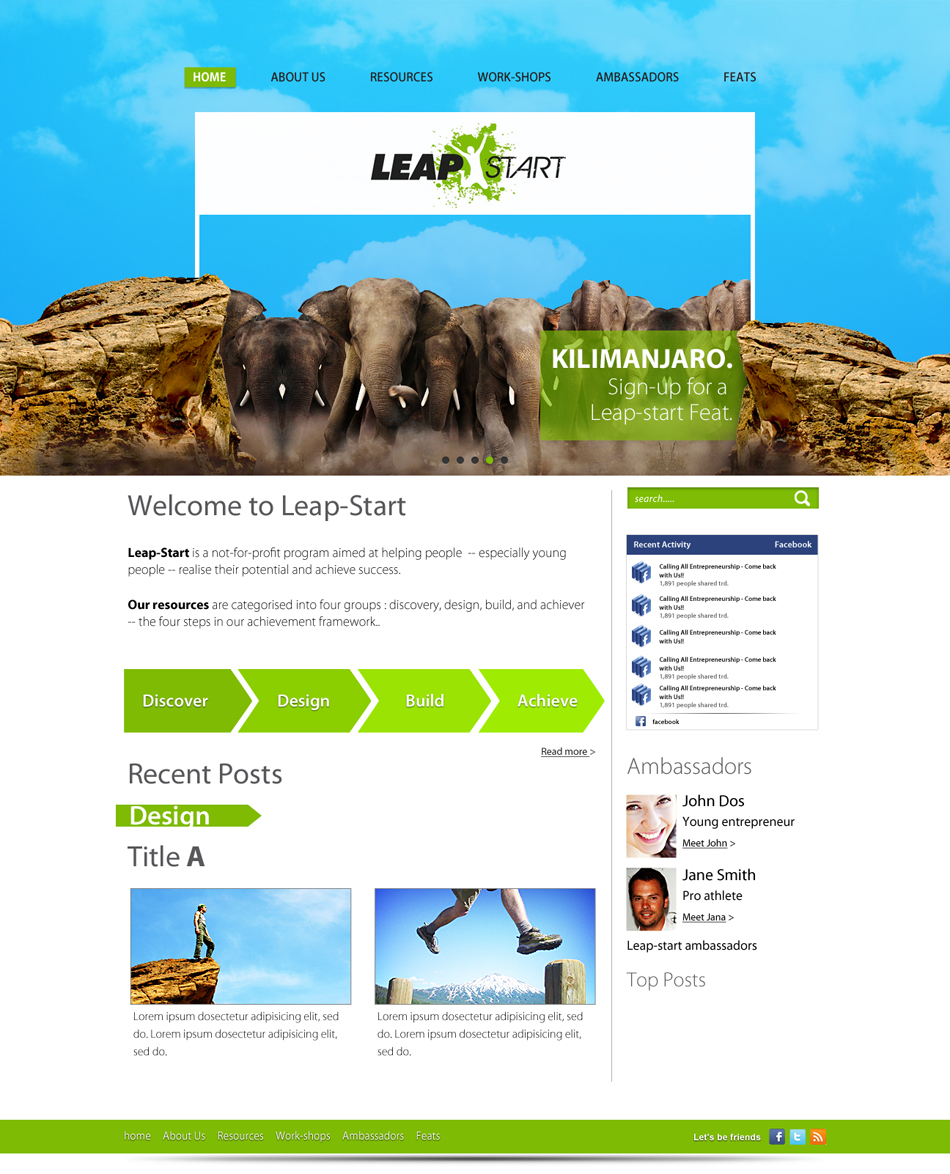 Web-Design von Impressive Sol für dieses Projekt | Design #715122