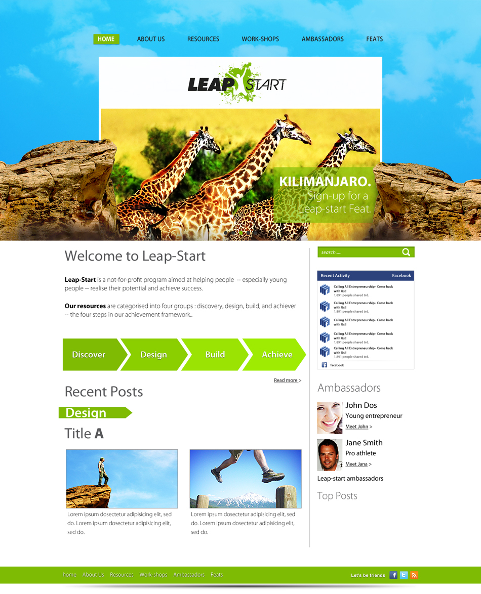 Web Design by Impressive Solutions for this project | Design #715127