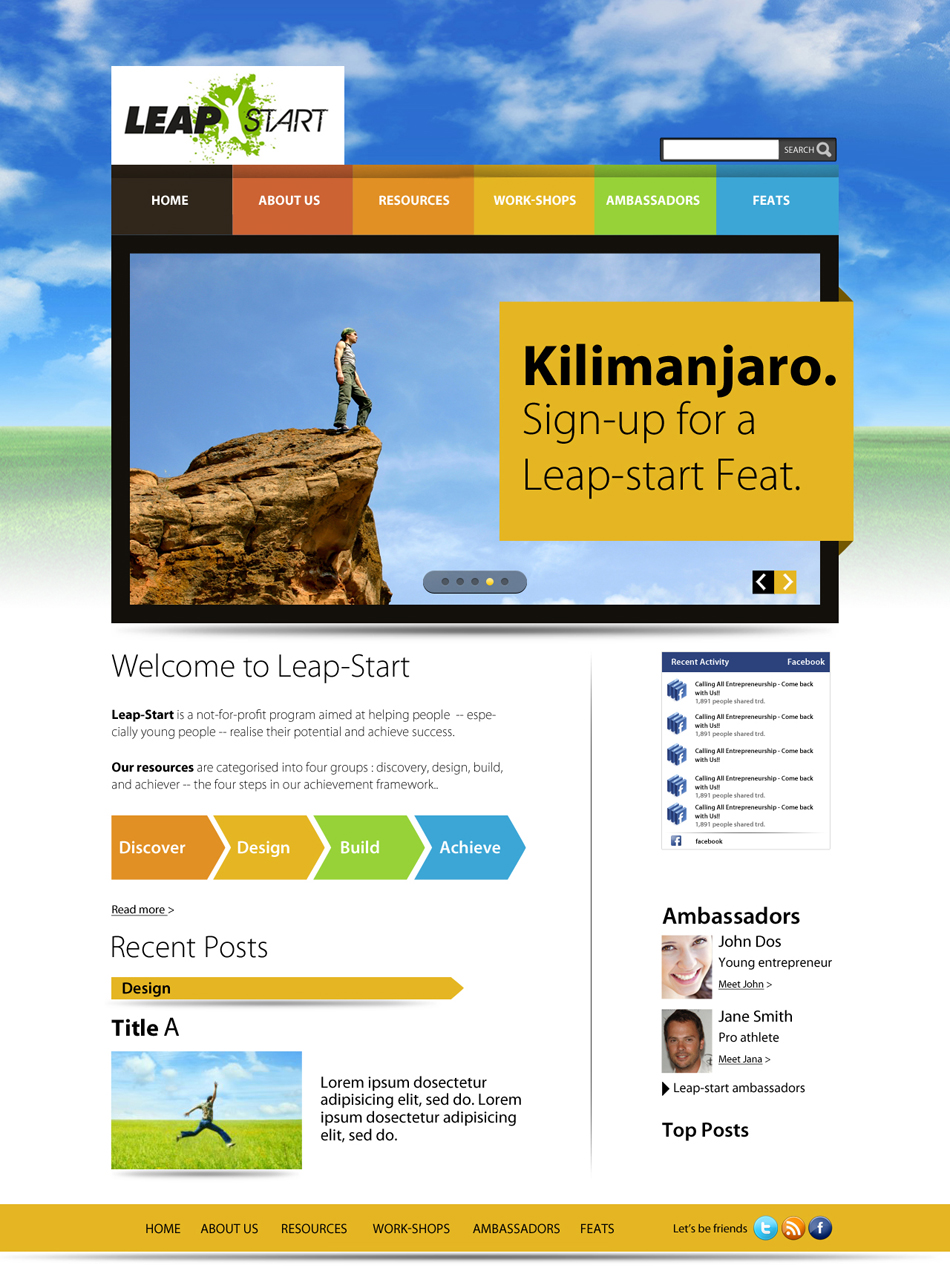 Web Design by Impressive Solutions for this project | Design #715129