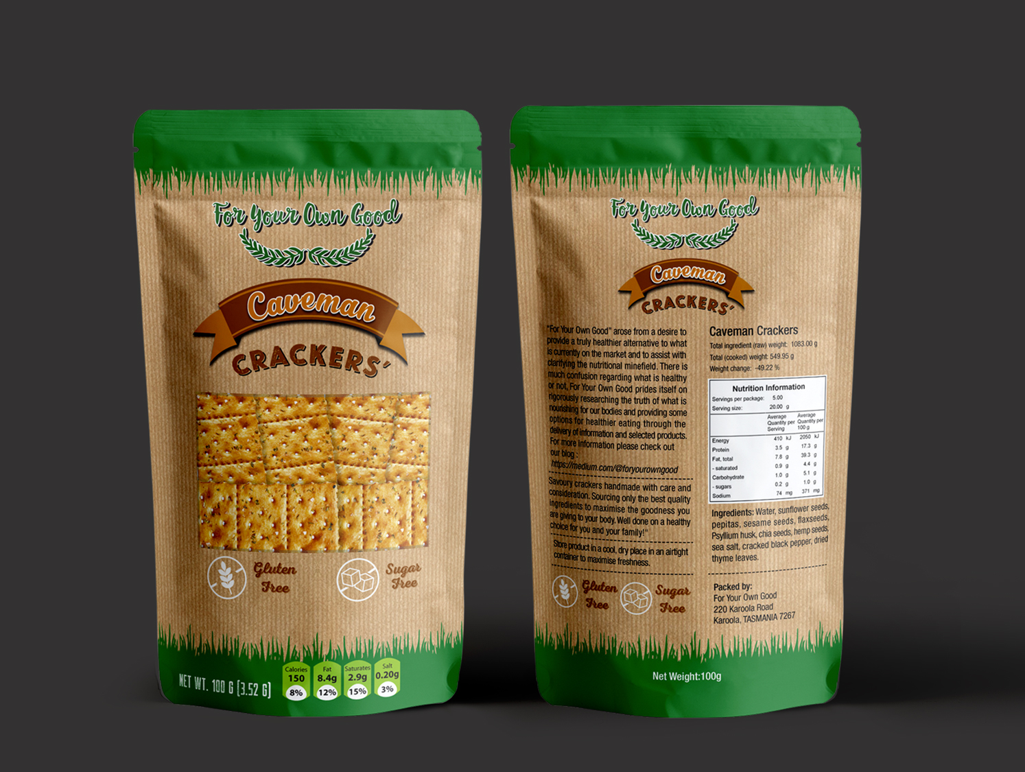 Label Design by Chaitanya S. for For Your Own Good | Design #22334518