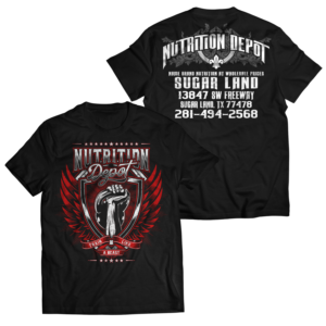 T-shirt Design by ^^ BlOODST@INS ^^ for Nutrition Depot | Design: #22245695