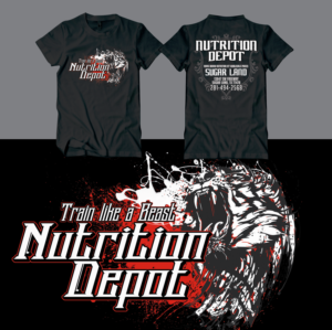 T-shirt Design by Uprinteez for Nutrition Depot | Design: #22228834