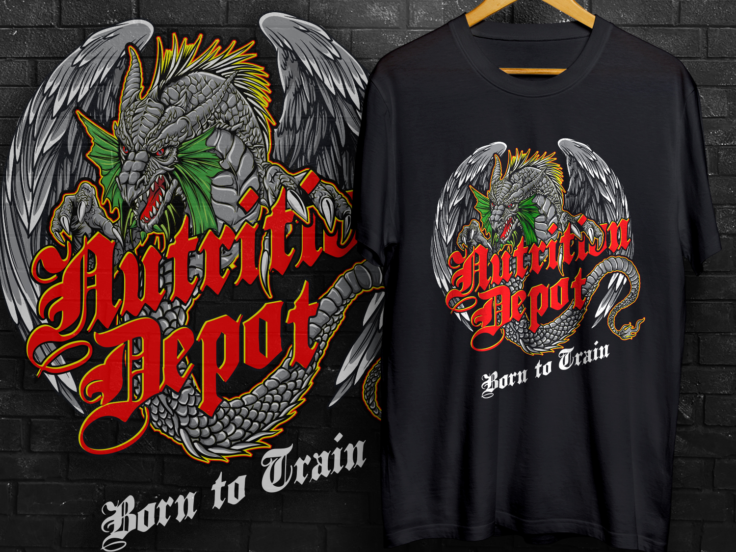 T-shirt Design by 99.degree for Nutrition Depot | Design #22245586