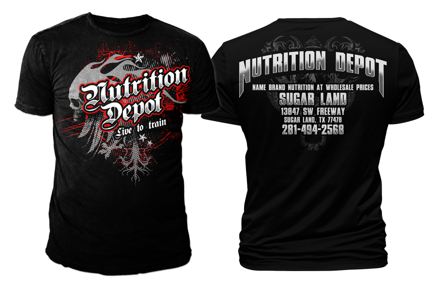 T-shirt Design by Bayu_susilo for Nutrition Depot | Design: #22221635