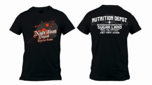 T-shirt Design by Uprinteez for Nutrition Depot | Design: #22226652