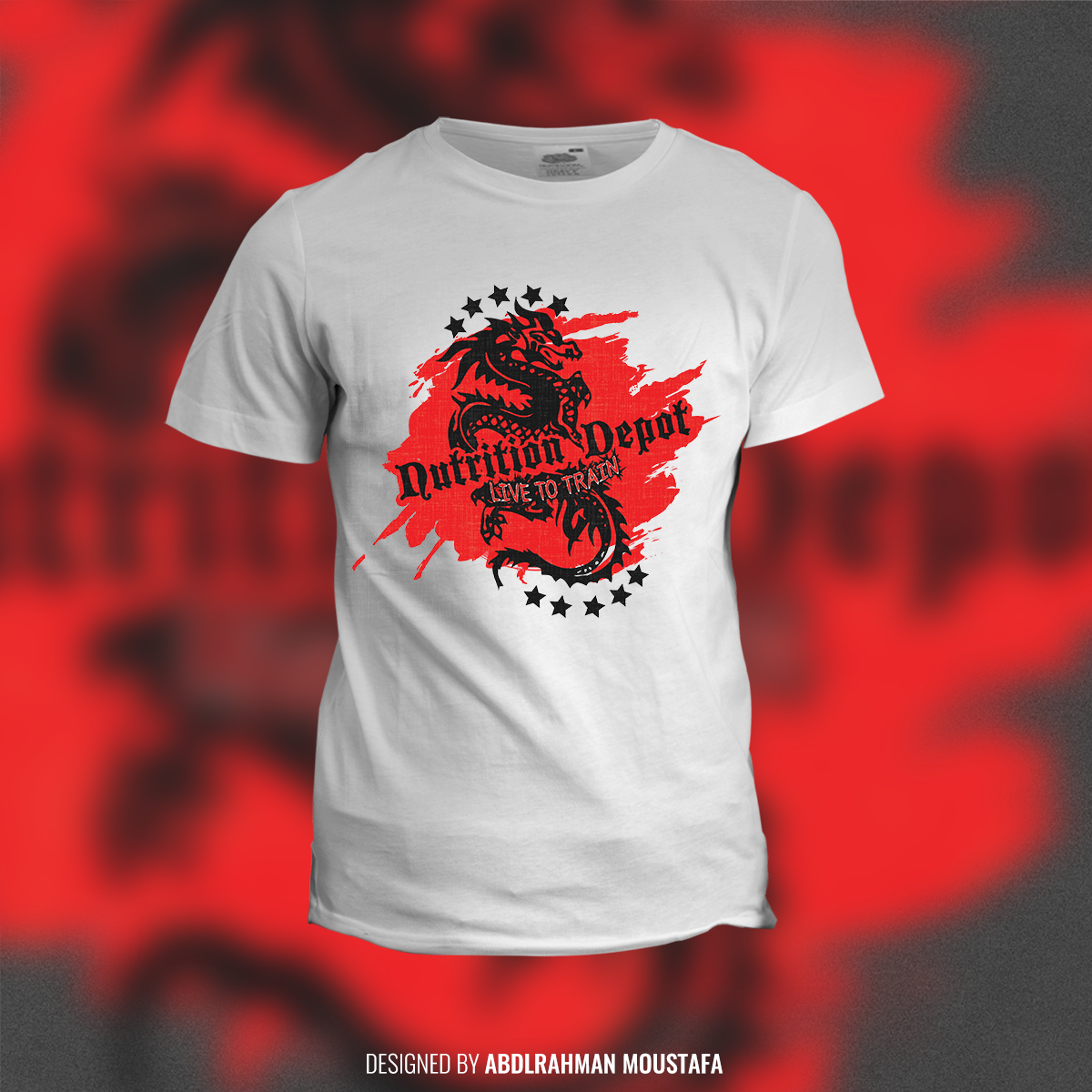 Design de T-shirt par iAbdelrahman Moustafa pour Nutrition Depot | Design #22245691