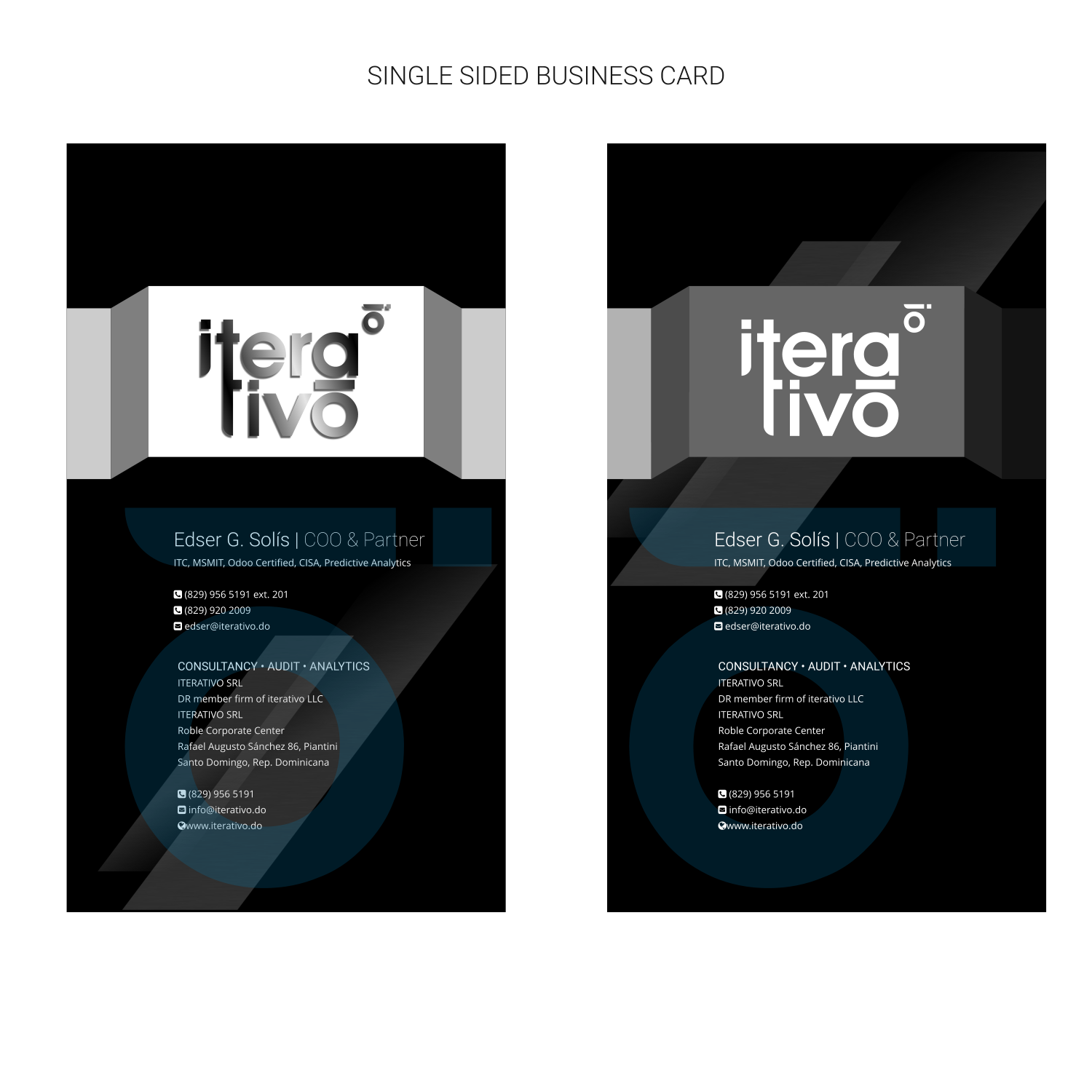 Design de Papeterie par elveneclipse pour iterativo | Design #22231482