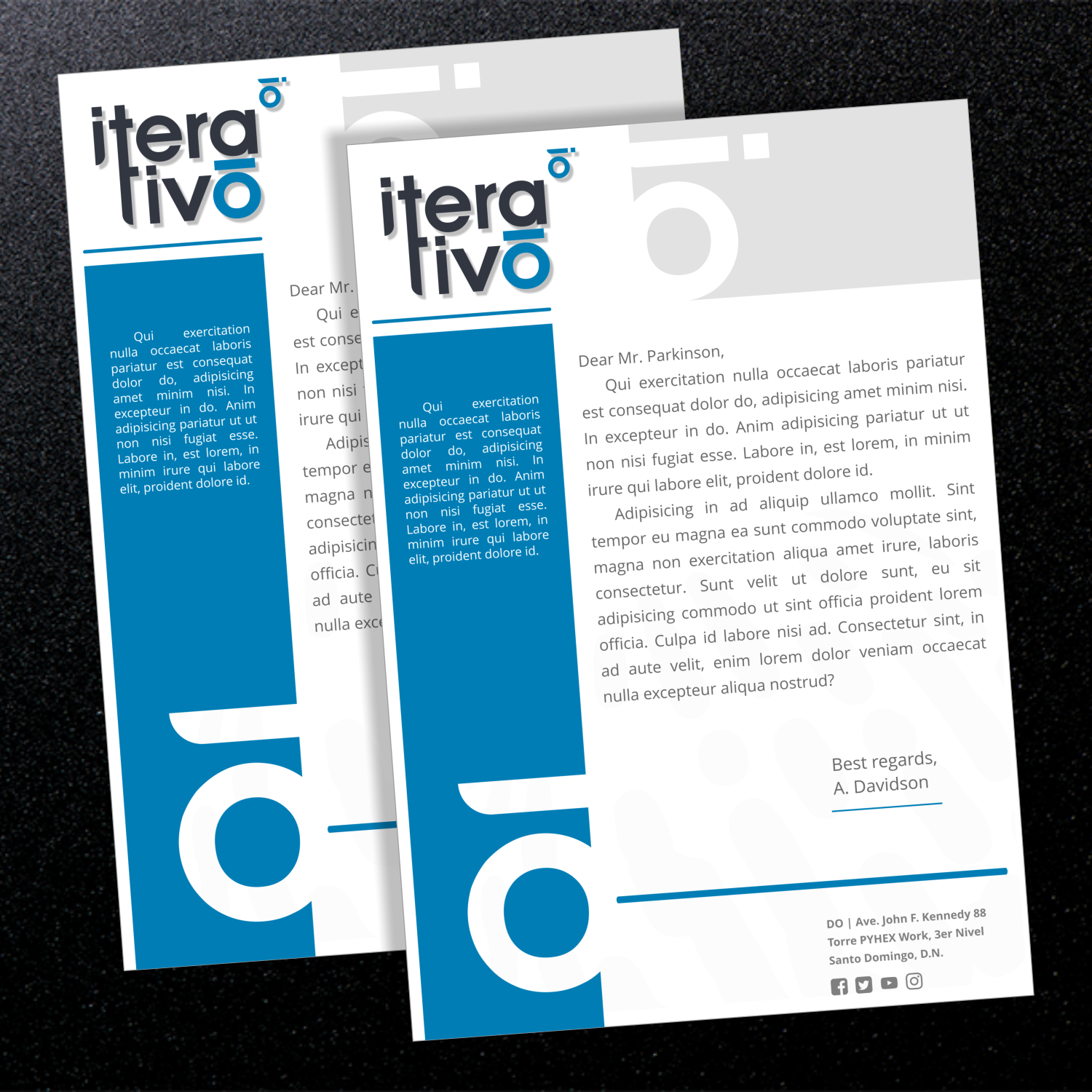Stationery Design by elveneclipse for iterativo | Design #22234379